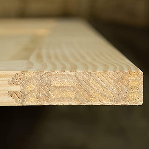 6-Panel Solid Pine Interior Door Slab (18x80) - WoodArtSupply