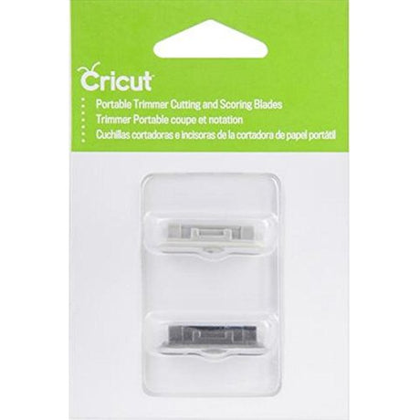 Cricut Portable Trimmer Cutting and Scoring Blades (2002676), 4.5 x 3 x 0.5 Cricut