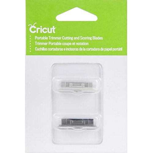 Cricut Portable Trimmer Cutting and Scoring Blades (2002676), 4.5 x 3 x 0.5