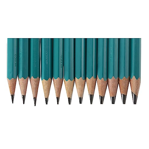 Prismacolor Premier Turquoise Graphite Sketching Pencils, Medium Leads, 12 Pack - WoodArtSupply