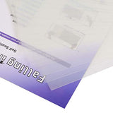 Falling in Art Acid Free 1.496mil (Single Side) Crystal Sealed Clear Bags for 9x12 Art Prints, Photos, 9 3/8 Inches by 12 2/5 Inches, 25-Pack Falling in Art