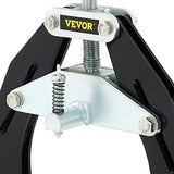 VEVOR Pipe Clamp, 2 to 6 in, High Strength Ultra Clamp with Quick Acting Screws, Steel Pipe Alignment Tool with Lightweight Design, Black VEVOR