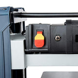 POWERTEC PL1252V 15 Amp 2-Blade Benchtop Thickness Planer For Woodworking | 12-1/2 in. Portable POWERTEC