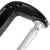 MUKCHAP 6 PCS 3 Size C-clamp Set, 2" 3" 4" Small C Clamps, Mini G Clamps for Woodworking or Metal Workpiece, Black MUKCHAP