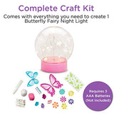 Creativity for Kids Butterfly Fairy Lights Craft Kit - Makes 1 Butterfly Night Light for Kids Creativity for Kids