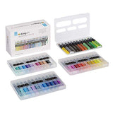 KINGART 580-48 GEL STICK Set, Artist Pigment Crayons, 48 Unique Colors, Water Soluble, Creamy, and Odorless, Use on Paper, Wood, Canvas and more KINGART