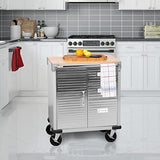 Seville Classics UltraHD Rolling Storage Cabinet with Drawers (UHD20205B) Seville Classics