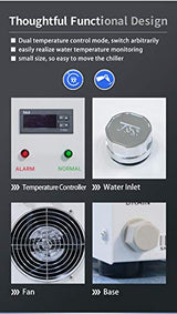 Genuine CW-5000DG S&A Water Chiller Water Cooling Machine for CO2 Laser Engraving Laser Cutter LYXC