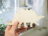 Summer-Ray 20 Wooden Dinosaur Laser Cutout DIY Craft Party Decoration Art Embellishment Room Decoration Summer-Ray.com