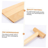 EXCEART Wooden Oars Ocean Mini Mini Decoraciones para Salas De Casa Unfinished Wood Paddles Unfinished Oar Shape Craft Paddle for Crafts Paddle EXCEART