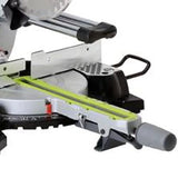 Master Mechanic 10 Inch Compact Electric Sliding Circular Miter Saw with 15A Motor, 4500 RPM, 45 Degree Bevel, Aluminum Base, and Laser Guide Intradin Hk Co., Limited