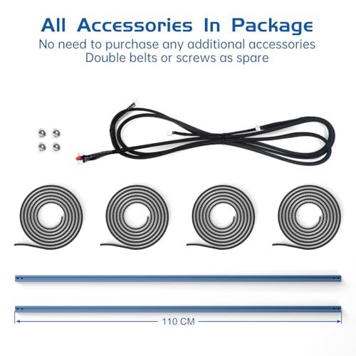 Engraving Area Expansion Kit V Slot 950x410mm Accessory Set for SCULPFUN S6 S6pro S9 FTVOGUE