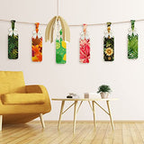 15 Inch Wooden Paddle Unfinished Greek Fraternity Sorority Paddle Solid Pine Wood Paddle Wooden Frat Paddle for DIY Arts Crafts Home Decoration (24 Bucherry