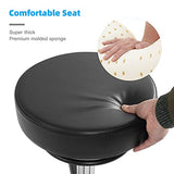 Mineloff Rolling Stool with Wheels 400lbs Weight Capacity,Heavy Duty Lash Chair Adjustable for Tatoo Lab Massage Salon Spa Drafting Nail Teach,360 Mineloff