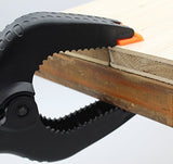 Tueascallk 9" Heavy Duty Nylon Spring Clamps, Woodworking Clamp, for Home Improvement and Photography Projects, The Maximum Opening of the Jaw is Tueascallk