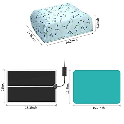 Resin Heating Mat - Quick Dry Resin Curing Machine with Timer Funtion and Thermal Insulation Cover, Silicone Heating Mat for Resin Curing for Epoxy - WoodArtSupply