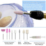 Anlan-angel Electric Resin Drill Set,Multi-Purpose Pin Vise Hand Drill with 9PCS Twist Drill Bits Sand Drills Resin Supplies for Resin,Wood,Keychain Anlan-angel