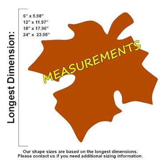 Fall Leaf, Unfinished Wood Craft, Build-A-Cross Build-A-Cross