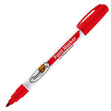 Thornton's Art Supply Vibrant Premium Oil-Based Paint Markers Pen Fine Red for Craft, Rock Painting | Safe for Kids | Write on Multi Surface Glass Thornton's Art Supply
