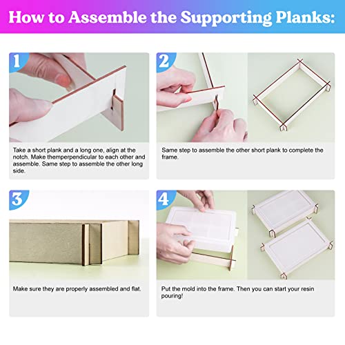 LET'S RESIN Storage Box Molds, Silicone Resin Box Molds, Storage Container with Sliding Lid Design, Epoxy Molds Silicone for Resin Casting, Jewelry, LET'S RESIN