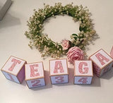 HOIGON 20 PCS 2 Inch Wooden Cubes Unfinished Wood Blocks, Natural Premium Square Blank Wooden Block for Craft Decorating Puzzle Painting Making DIY HOIGON