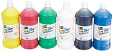 Sax True Flow Heavy Bodied Acrylic Paint - Quart - Set of 6 - Assorted Colors Sax