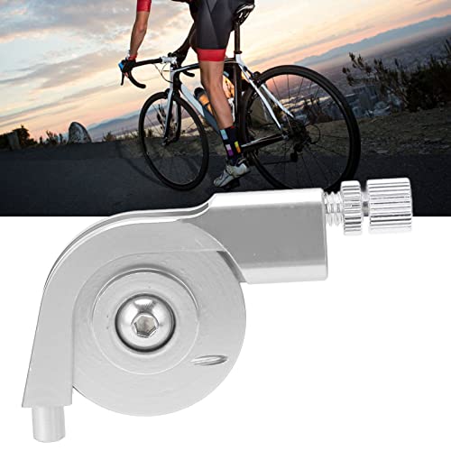 Bike Accessories, V Brake Stroke Converter Aluminum Alloy CNC Machining V Brake Caliper Regulator for Road Cycling(Silver) V Brake Adapter V Brake VGEBY