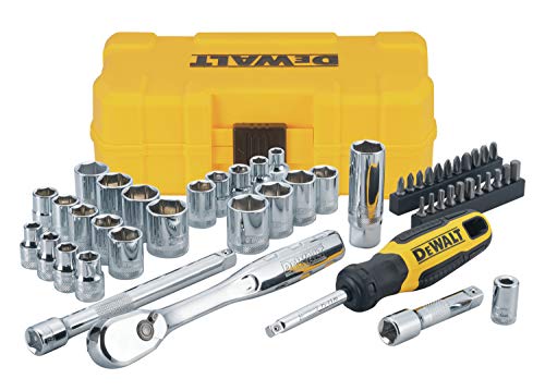 DEWALT DWMT81611T 50 Pieces Mechanics Tool Set - WoodArtSupply