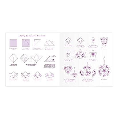 Galison Liberty Classic Floral – Origami Flower Kit Featuring Classic Japanese Design Inspired Mitsi Prints with 75 Sheets and Instructions for - WoodArtSupply