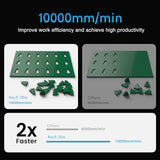 LONGER RAY5 20W Higher Accuracy Laser Engraver and Cutter, 130W Laser Engraving Cutting Machine can Cut 0.05mm Metal and Engrave Hundreds of Colors Longer