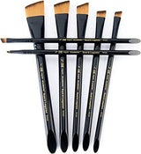 Majestic Angular Brush Set, 7/Pkg Majestic