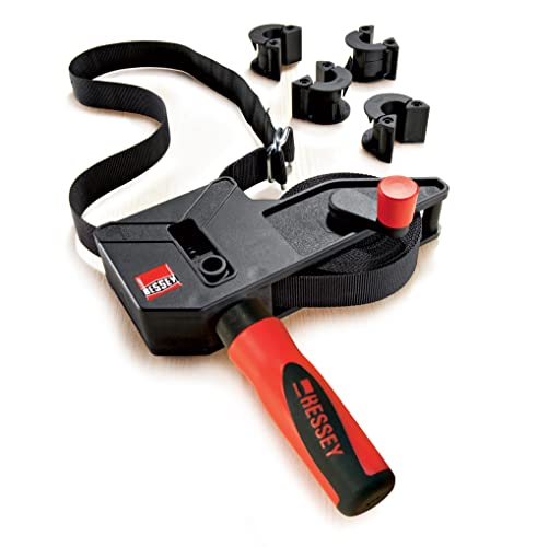 BESSEY VAS-23+2K, 23 ft Variable Angle Strap Clamp with 4 Clips Bessey