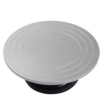 Falling in Art Heavy Duty Metal Pottery Decorating Banding Wheel, 12 Inches Diameter Falling in Art