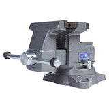 Wilton Reversible Bench Vise, 5-1/2" Jaw Width, 6-3/4" & 10-3/4" Jaw Opening, 3-3/4" Throat (Model 4550R) Wilton