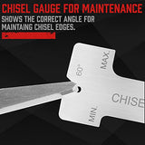 16-Piece Precision Punch & Chisel Set - Taper Punch, Pin Punch, Center Punch, Cold Chisels & Gauge for Versatile Applications SEDY