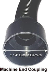 Compatible Replacement for Shop Vac and Rigdit Style Vacuum Cleaners Crushproof Commercial Grade Hose with Tool Set. Has 2 1/4" Machine End Coupling Maresh Products
