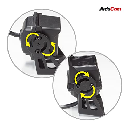 Arducam 1080P IMX291 Low Light USB Camera, 120° Wide Angle Lightburn Camera Module with Waterproof Metal Case Arducam