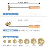 Personalised KAINSY Custom Branding Iron for Wood and Leather - Durable Metal Stamp for Crafting and Gifts KAINSY