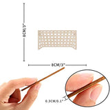 Soccer Net Wood Craft Unfinished Wooden Cutout Art DIY Wood Sign Inspirational Wall Plaque Classic Wall Art Decor for Home Laundry Room Kitchen Arupkeer