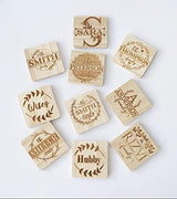 60 Pack Unfinished Wood Coasters, GOH DODD 4" Wood Slices for Nature Crafts & Wedding Decoration, Blank Coasters Wood Kit for DIY Architectural GOH DODD