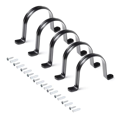 POWERTEC 70343 Hangers for 4" Dust Collection Hose and Pipe, 5 PK POWERTEC
