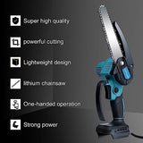 Mini Chainsaw 6 Inch for Makita 18V LXT (No Battery), Brushless Portable Electric Chain Saw Tool Cordless for Makita BL1850, Small Handheld Chainsaw QSDXNYDC
