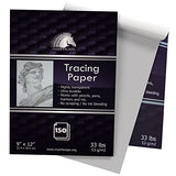 MyArtscape Tracing Paper Pad - 33lb - 9" x 12" - 150 Transparent Sheets - Artist Quality - High Transparency - Professional Art Supplies MyArtscape