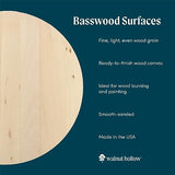 Walnut Hollow Basswood Rectangle Panel Walnut Hollow