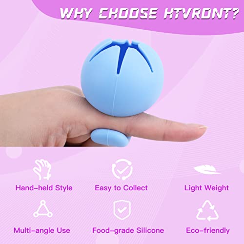 HTVRONT Vinyl Weeding Scrap Collector - Portable Handheld Vinyl Scrap Collector Ring, Silicone Weeding Tools for Vinyl HTV Crafting Adhesive Paper HTVRONT