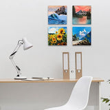 ABuff 15 Pack Wood Panels 6x6 Wood Panel Boards Unfinished Wood Canvas Boards for Painting, Square Wooden Panels for Painting Crafts, Pouring, Arts ABuff