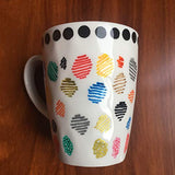 ZEYAR Acrylic Paint Pens for Porcelain, Professional Ceramic painting, 12 colors Water-based, Medium Point, Water and Fade Resistant, DIY on Mugs and ZEYAR