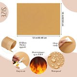 Leumoi 18 Pieces Teflon Sheets for Heat Press 12 x 16 Inch, T Shirt Alignment Ruler and Heat Resistant Tape 0.4 Inch x 36 yd and PVC Tape Measure Set Leumoi