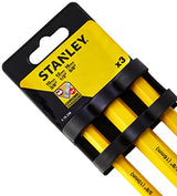 Stanley 4-18-298 Cold Chisel Set, 3 Pieces, Yellow/Black Stanley