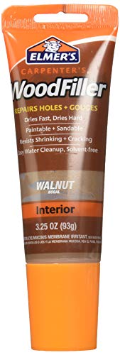 Elmer's E859 Carpenter's Wood Filler, 3.25-Ounce Tube, Walnut - WoodArtSupply